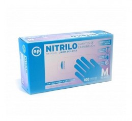 GUANTES NITRILO LAVANDA /...