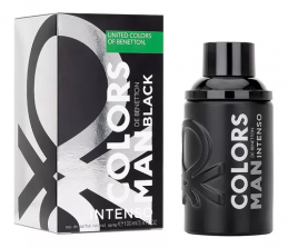 BENETTON COLORS BLACK INTENSE EDP X100