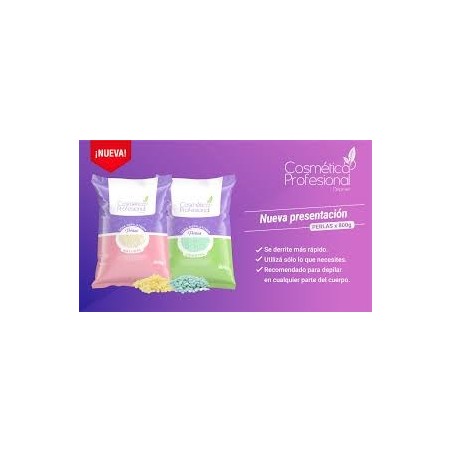 COSMETICA PROF CERA EN PERLAS X800